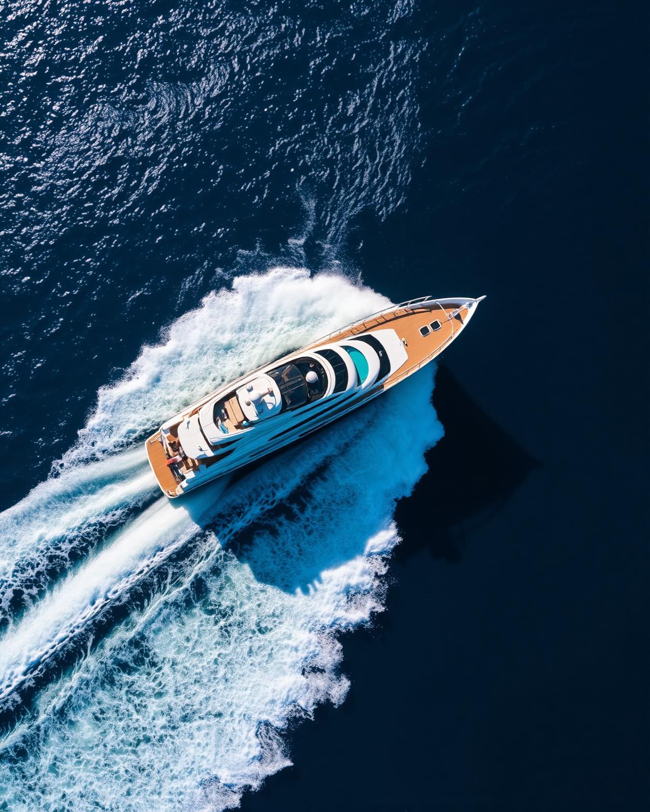 Luxury yacht